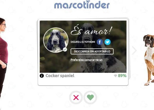 Mascotinder & otros consejos de los veterinarios catalanes a la hora de adoptar