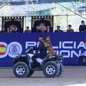 La Policía celebra 80 años compartiendo trabajo con agentes caninos …