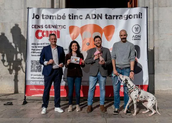El registro de ADN canino entra en vigor en Tarragona con una campaña informativa previa de seis meses