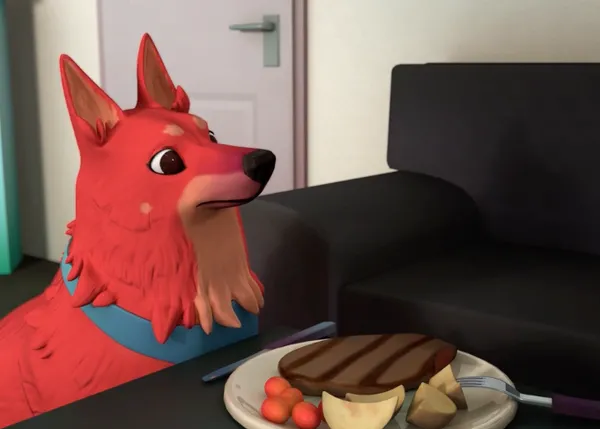 Canes expertos en robar comida: perros aspiradora, perros buzón y perros... ¡con mucho arte!