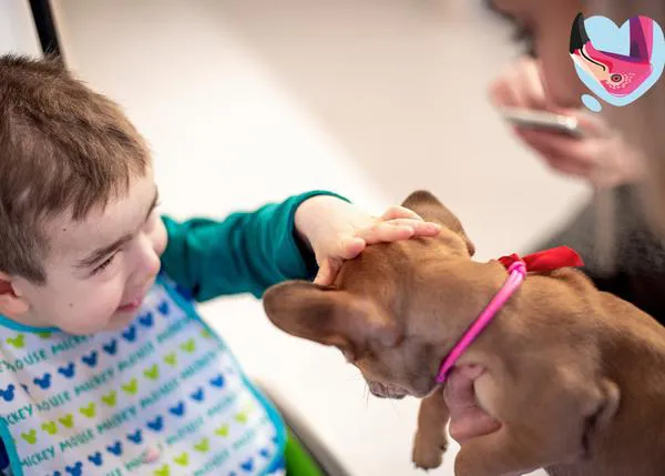 La medicina perruna: una cachorra ayuda a sonreír a niños enfermos terminales