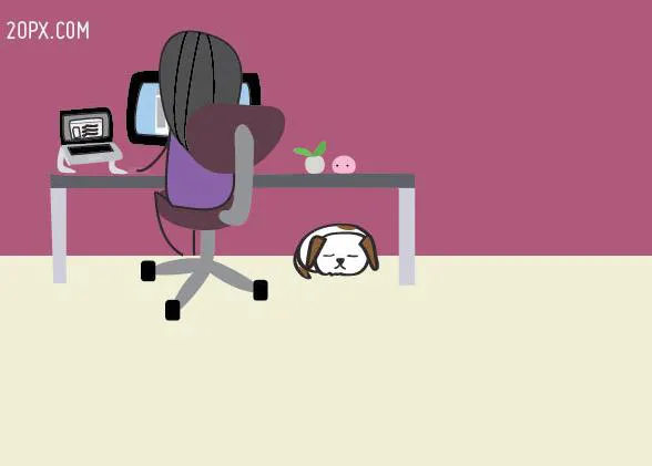 Kuri, la divina SraPerra que inspira los divinos dibujos de Twenty Pixels