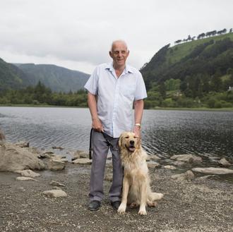 Perros que cambian vidas: Joe, invidente, y York, su perro …