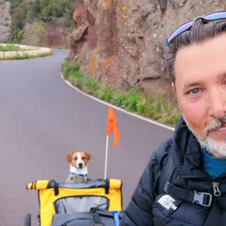 De Madrid a Tokio en bici con perro: el viaje …