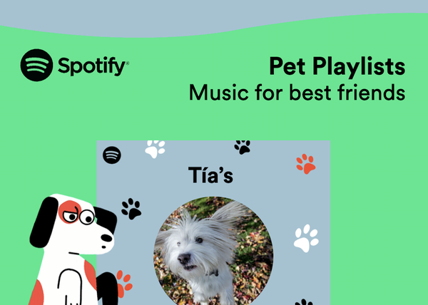 Playlists personalizados para tu perro: Spotify te ayuda a entretener musicalmente a tu can