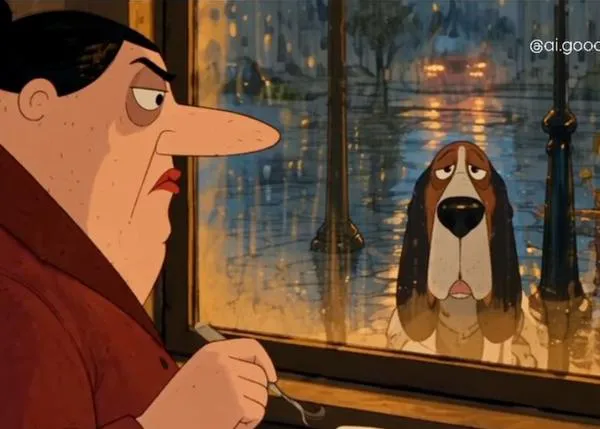 Una mujer y su perro: en un restaurante no dog friendly, cuando llueve, cuando llega un perrete locuelo sin correa...