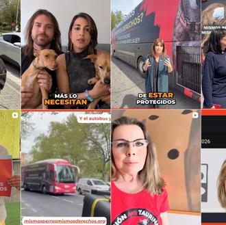 Actores, periodistas, celebridades...  apoyan  