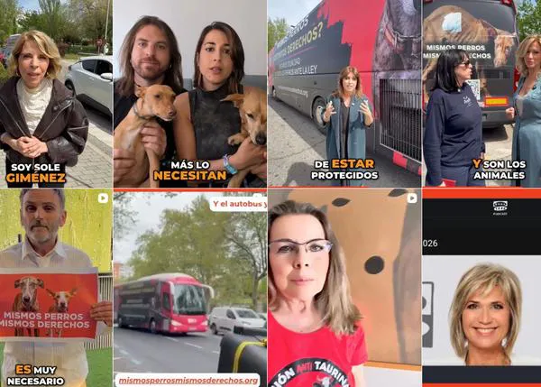 Actores, periodistas, celebridades...  apoyan  