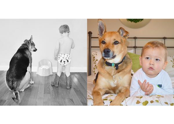 Carter y Toby: imágenes de un churumbel y su can, imágenes de una amistad fabulosa
