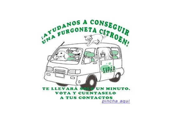 Una furgoneta para un milagro: con un par de clics podemos ayudar a la protectora SVAP