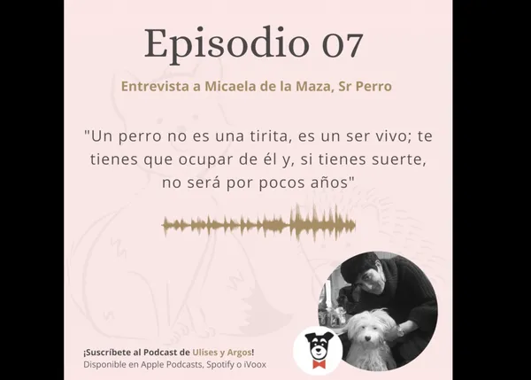 Charlando de perros urbanos y de perros en espacios públicos en el podcast de Ulises y Argos
