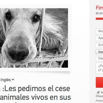 Más de 100.000 personas piden a El Corte Inglés …