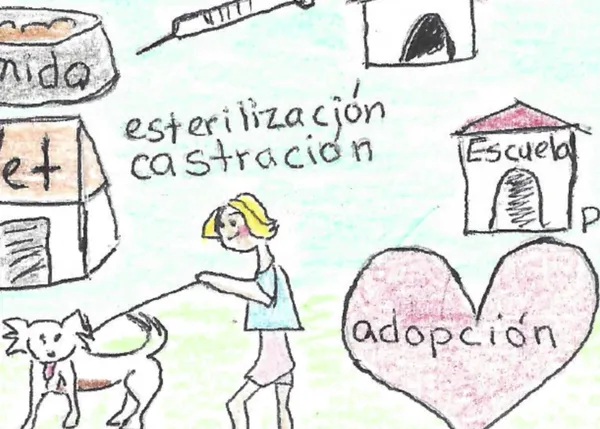 Una niña lanza una gran iniciativa contra el maltrato y el abandono de perros