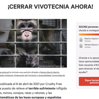 Más de medio millón de personas han sumado su firma …