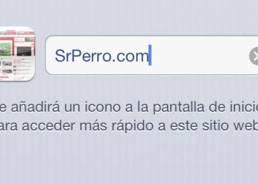 SrPerro en el móvil versión express (o de andar por casa)