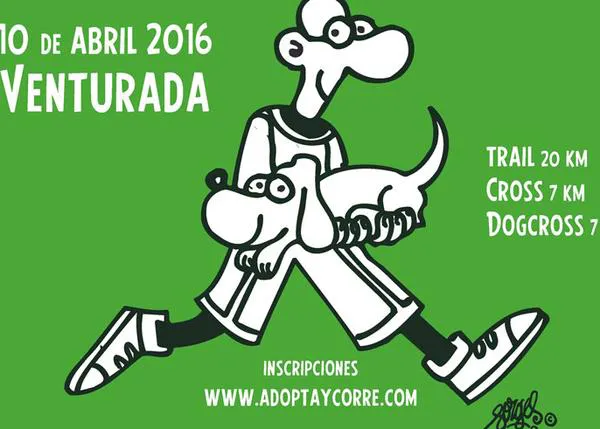 Planazo solidario en abril: Adopta y corre, contra el maltrato y a favor de la adopción
