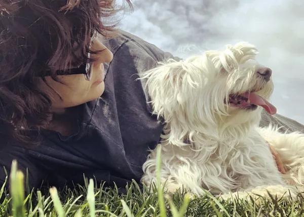 Parejas imbatibles, los amores perros de Inma Cuesta y Rumba, su compañera constante