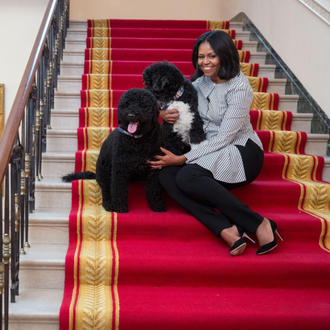 La despedida perruna de Michelle Obama