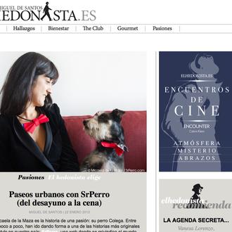 SrPerro en El Hedonista, la web más placenteramente inteligente
