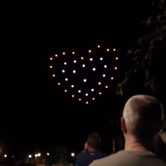 En vez de fuegos artificiales, en Brunete han disfrutado de …