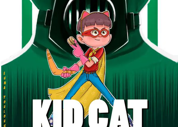 Kid Cat, divino cortometraje sobre un niño que se convierte en superhéroe gatuno