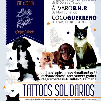 Tatuajes perrunamente solidarios en Almería: tatuajes para ayudar a La …