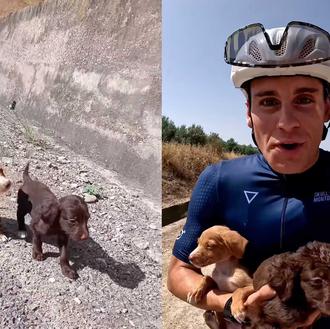 Una sesión de entrenamiento del triatleta Samuel Montero Vera termina …