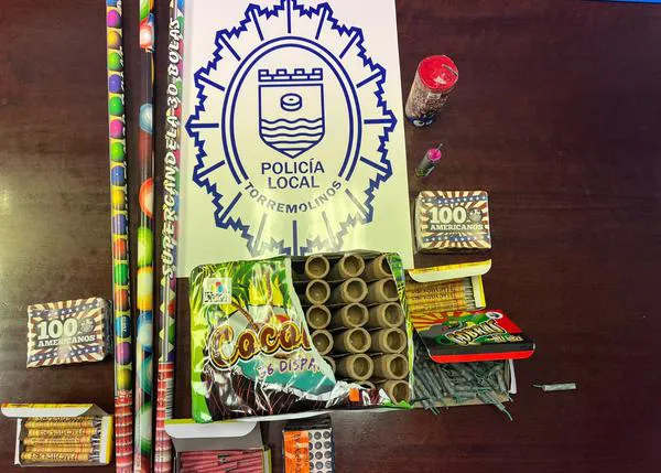 La Policía Local de Torremolinos actúa contra el uso de la pirotecnia en Navidad (las multas van desde 750 a 3000 euros)