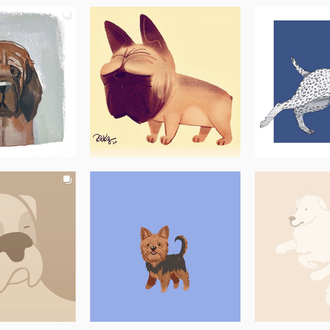 Los perros con más arte invaden las redes sociales en …