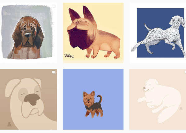 Los perros con más arte invaden las redes sociales en agosto: #doggust