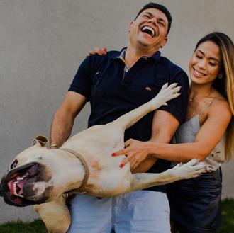 El perro de una pareja se convierte en la gran …