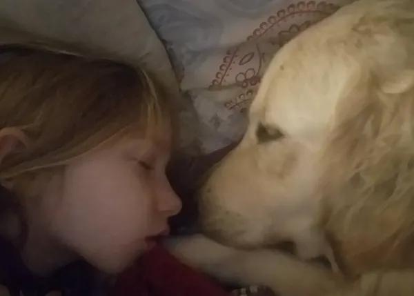 La niña que tenía miedo de dormir, miedo de vivir... hasta que una perra llegó a su vida