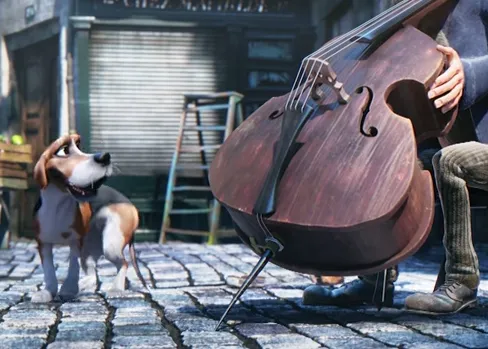 Los perros de la calle y sus amigos inesperados, los músicos callejeros