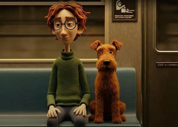 Historias de amor perruno en versión cortometrajes creados por la IA (en manos de un director creativo de Youtube)