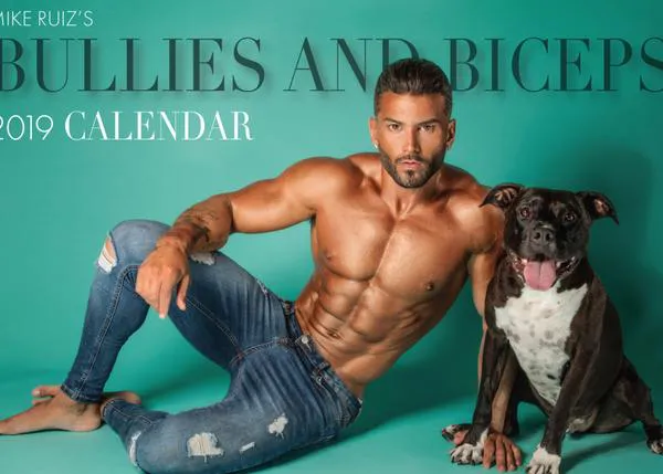 Making of de la sesión de fotos del calendario solidario de los Pit Bulls (y humanos) guapos