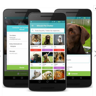 Una app española pone en contacto a protectoras y adoptantes …