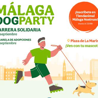 Málaga Dog Party, un finde perrunamente divertido, solidario y activo …