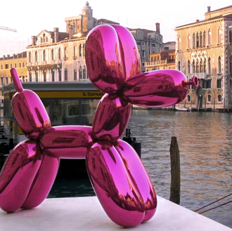 El perro según Jeff Koons: eternamente optimista