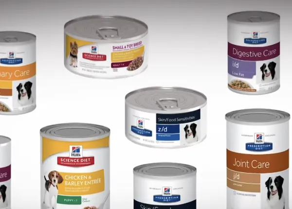 Ampliada, también en España, la retirada de latas de comida para perros Hill's por ser potencialmente tóxicas