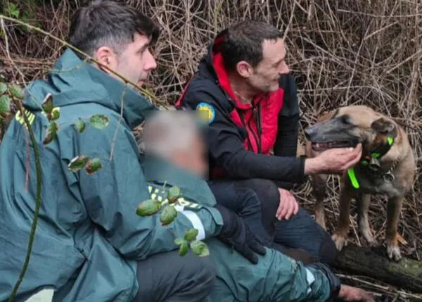 La Guardia Civil y la Unidad Canina del Principado De Asturias localizan al octogenario que había desaparecido en Cudillero