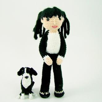 Las GuauParejas de 2015 en versión amigurumi: Silvia y Lena …