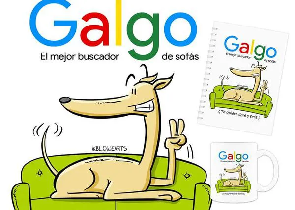 Iniciativas con arte para ayudar a Galgos y Podencos: Las Muy Perras & Blowearts