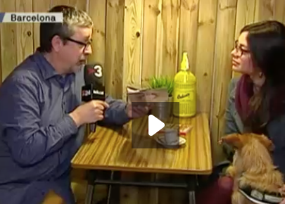Cotó & Lalala Toys en Els matins de TV3 hablando de los perros que sí van de tapas