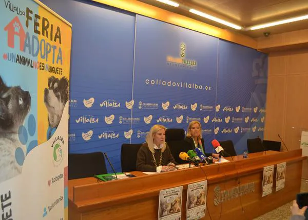“Adopta con corazón, cuida con responsabilidad”, el lema de la feria de ‘Villalba Adopta’ que se celebra el sábado 14 de marzo