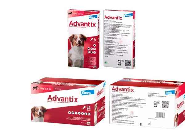 La pipeta antiparasitaria para perros Advantix® estrena nuevo diseño y facilita el acceso a la información del producto desde el móvil