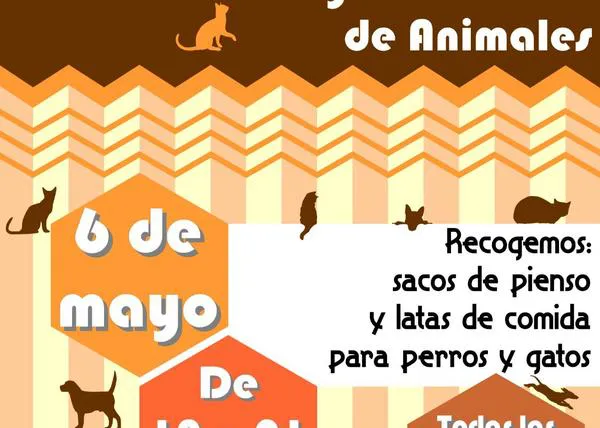 ¿Quieres echar una pata a los Bancos de Alimentos para Mascotas de Ponferrada y León? El 6 de mayo puedes hacerlo