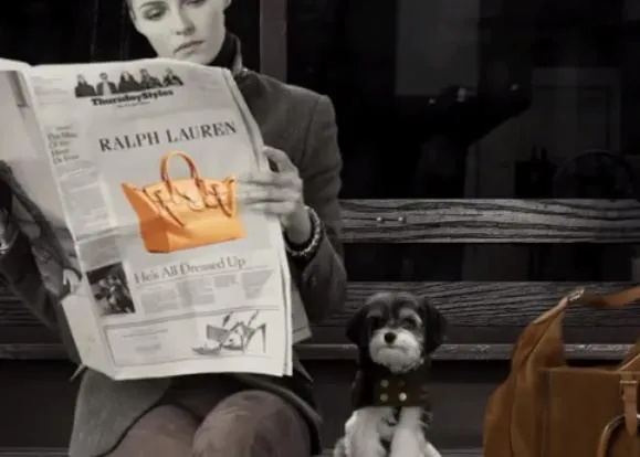 The DogWalk, Ralph Lauren pone a desfilar a canes en adopción