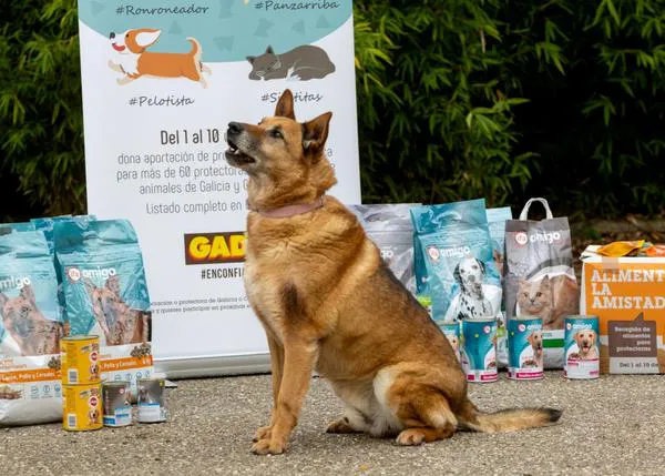 Casi 80.000 kilos y 18.000 euros para 60 protectoras en Galicia y Castilla y León gracias a una iniciativa impulsada por Gadis