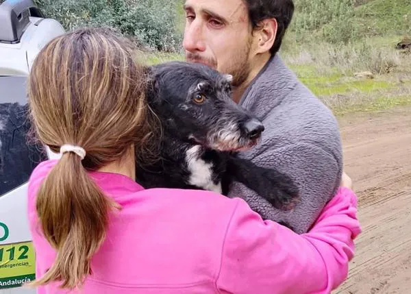 ¡¡¡Boro, el perro perdido tras el accidente de Adamuz, está por fin con su familia!!!