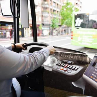 Los perros de cualquier tamaño pueden viajar en los autobuses …